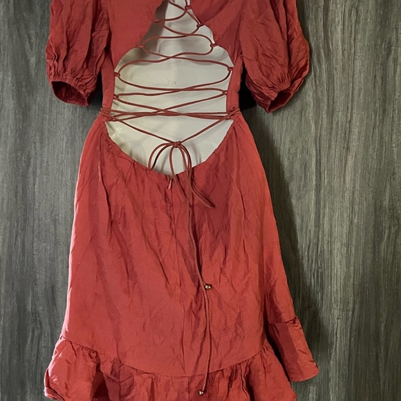 RHODE PUFF SLEEVE STRAPPY
BACK DRESS - Picture 8 of 11